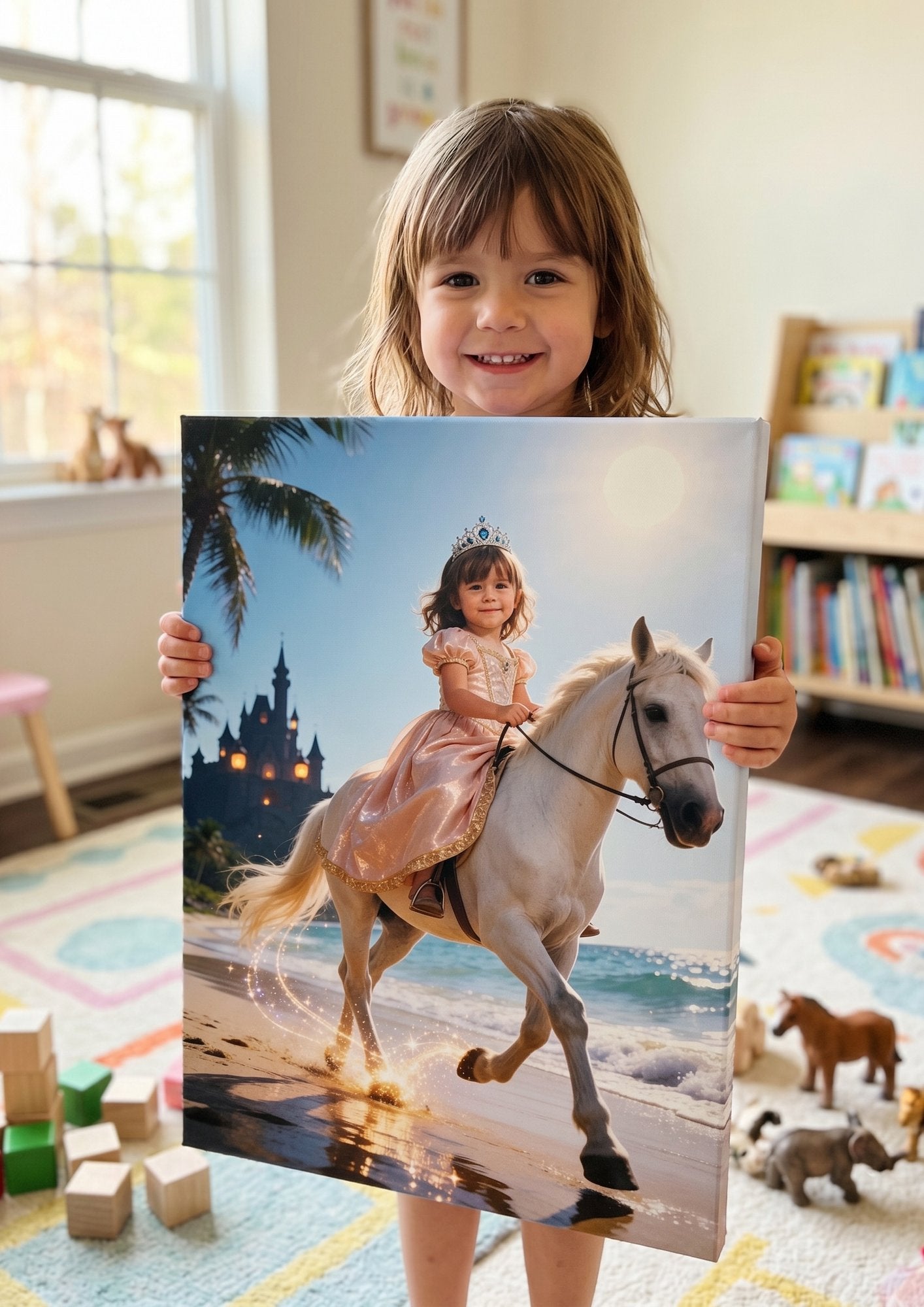 Principessa a cavallo — mockup
