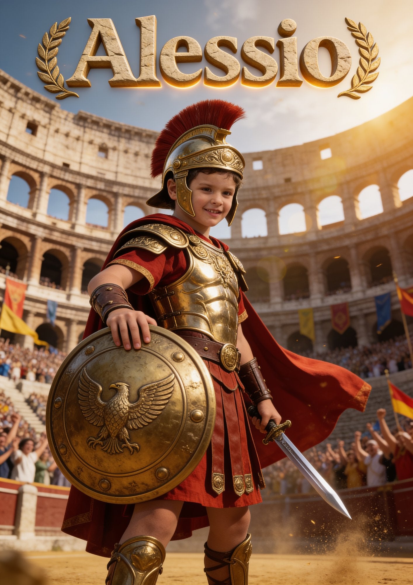 Gladiatore Romano — ritratto