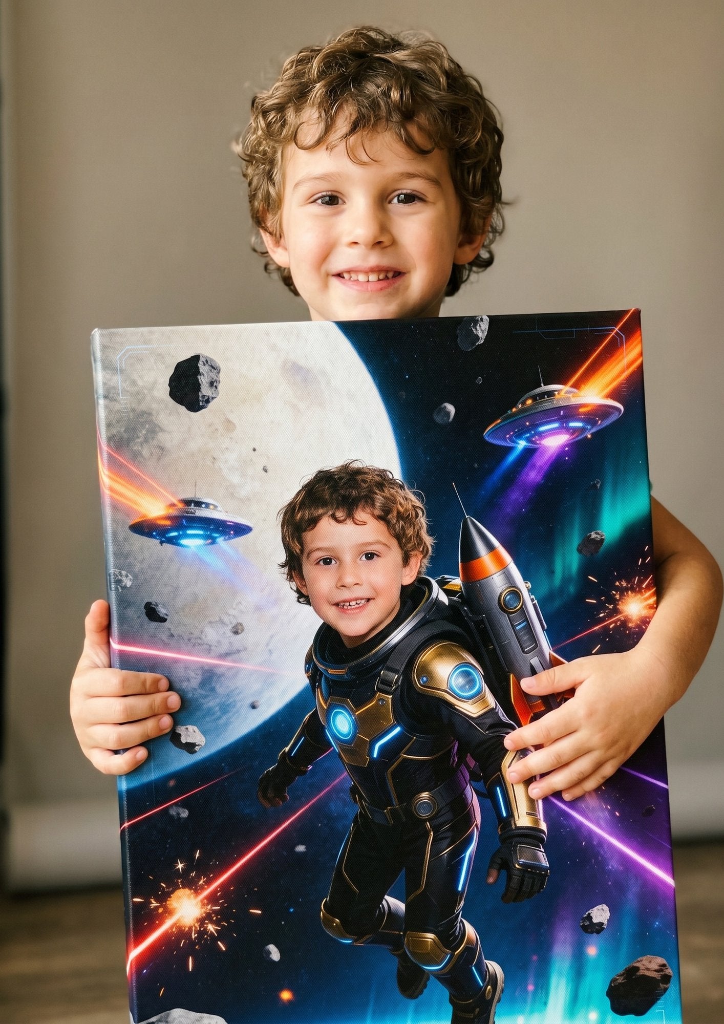 Esploratore spaziale — mockup