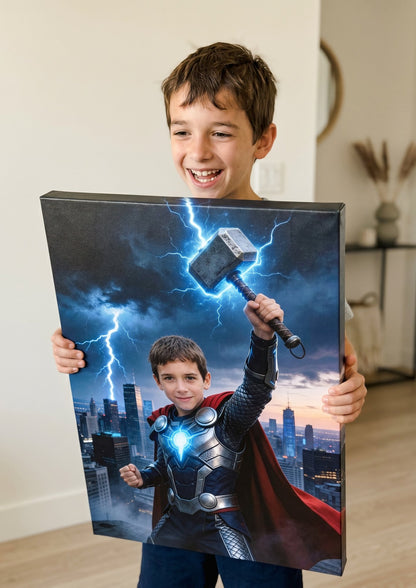 Ragazzo dei fulmini — mockup