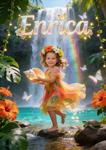 Ragazza della giungla — ritratto