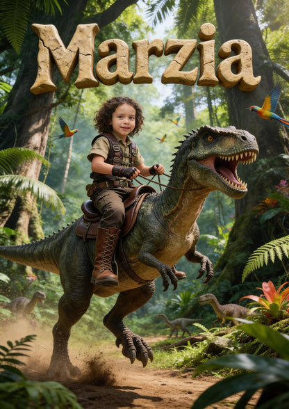 Domatrice di dinosauri — ritratto