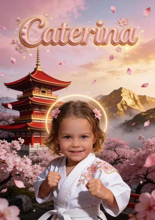 Maestra di karate — ritratto