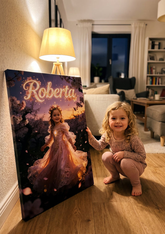 Principessa dei fiori — mockup